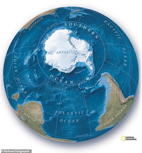 National Geographic Maps, Ocean Current, Earth Map, Ocean Day, Southern Ocean, Marine Ecosystem, National Geographic Magazine, Yosemite Valley, Oceans Of The World