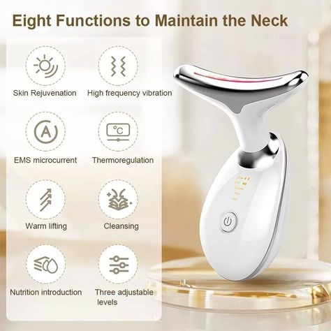 EMS Neck & Face Lifting Massager Introducing our state-of-the-art EMS Neck & Face Lifting Massager, a breakthrough in skin care technology. This innovative device is designed to rejuvenate your skin, targeting the neck and face for a youthful, radiant appearance. Whether you’re looking to reduce wrinkles, tighten sagging skin, or simply maintain a healthy glow, this massager is your perfect beauty companion. Shop at https://shoppsatsix.com/ems-neck-face-lifting-massager/ #USA #shoppsatsix ... Massage For Women, Reduce Hair Growth, Double Menton, Tighten Loose Skin, Neck Lift, Beauty Devices, Loose Skin, Face Massage, Shrink Pores