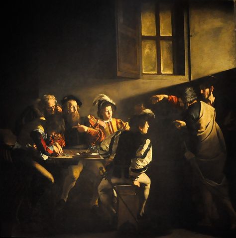 Carravagio Paintings, Caravaggio Paintings, Tableaux Vivants, Saint Matthew, Baroque Painting, Baroque Art, Art Classique, Historical Art, Old Paintings