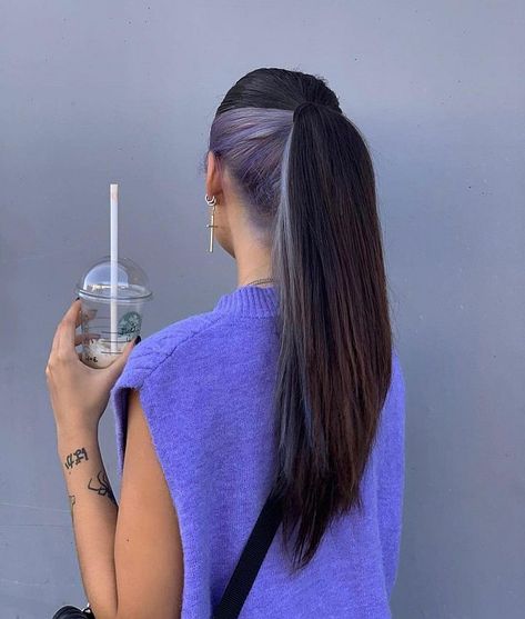 Peek A Boo, Long Hair, A Woman, Purple, Twitter, Wall, Hair, Instagram