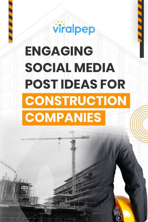 🏗️ Looking for Engaging Social Media Post Ideas for your Construction Company? Check out our latest blog, where we share creative strategies to captivate your audience and boost your brand visibility! 📣👷‍♂️ 📚 Read now:https://www.viralpep.com/engaging-social-media-post-ideas-for-construction-companies #ConstructionCompany #SocialMediaMarketing #Engagement #BuildingSuccess 🏢👍 Construction Site Safety, Creative Social Media Post, Social Media Post Ideas, Electrician Services, Construction Companies, Brand Visibility, Social Media Management Tools, Construction Business, Company Branding