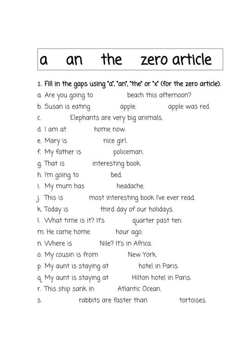 Articles online worksheet for Grade 5. You can do the exercises online or download the worksheet as pdf. Worksheet On Articles Class 5, Article The Worksheet, A An The Articles Worksheets, A An The Worksheet, Zero Article, Live Worksheet, Teachers Activities, Definite And Indefinite Articles, Article Grammar