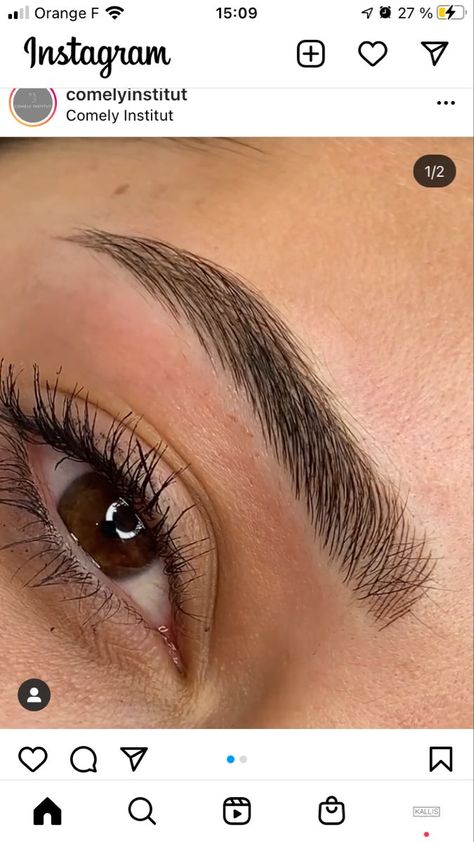 Back Arched Eyebrows, Eyebrow Shapes Straight, Uneven Brows Eyebrows, Feathered Microblading Eyebrows, Soft Arch Eyebrows Shape, Eye Brow Inspiration, Microblading Eyebrows Brunette, Straight Laminated Brows, Dark Brown Microbladed Eyebrows