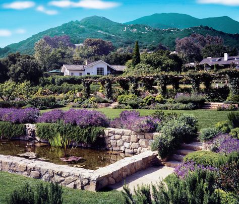 Cottages at San Ysidro Ranch in Montecito, CA. Just gorgeous! Happy Menocal, Santa Barbara Hotels, San Ysidro Ranch, San Ysidro, Quick Getaway, Santa Barbara California, Italian Garden, Romantic Escapes, California Travel