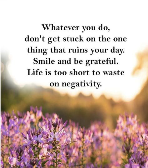 Enjoy every day Choose Positivity, Negativity Quotes, Buddha Quotes Life, Focus On The Good, Advice Quotes, Positive Outlook, Meaning Of Life, Daily Inspiration Quotes, Motivational Quote