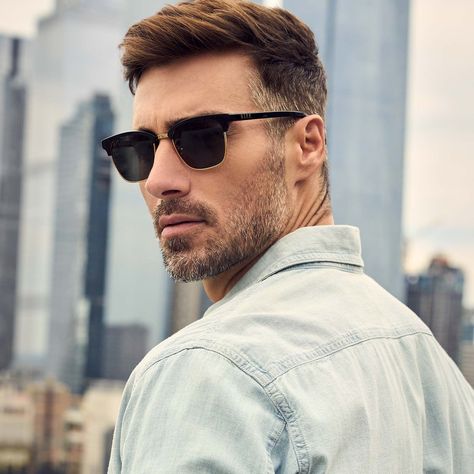 Black + Grey Polarized Sunglasses https://whispers-in-the-wind.com/discover-the-latest-mens-accessory-trends-for-2024/?black-grey-polarized-sunglasses Men’s Sunglasses, Brown Sunglasses Men, Mens Sunglasses Fashion, Men's Hairstyle, Mens Haircuts, Mens Fashion Wear, Trends For 2024, Fall Outfits Men, Sunglasses Polarized