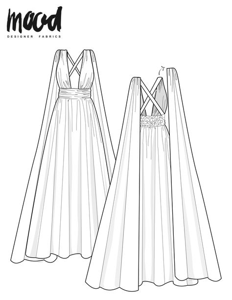 Making A Dress Pattern, Sewing Patterns Wedding Dresses, Easy Vintage Sewing Patterns Free, Ballgown Dress Pattern Free, Sewing For Large Bust, Medieval Skirt Sewing Pattern, Sewing Pattern Long Dress, Goddess Dress Sewing Pattern, Beaded Dress Pattern