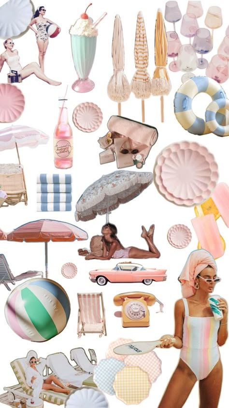 Vintage/retro summer pool party inspo Palm Springs Party Theme, Palm Springs Pool Party, Retro Pool Parties, Palm Springs Party, Palm Springs Pool, Vintage Palm Springs, Pool Party Themes, Summer Baby Shower, Beach Themed Party