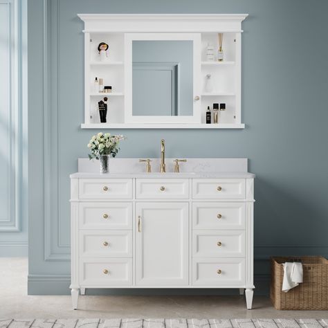 Oak bathroom cabinets