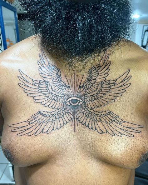 Goldie🧷NotNice on Instagram: "Gtf into it Instafam! Blasted the chest of the one and only @justin_begreat (DisgustinJustin)🧷💪🏽 #inkbynotnice #goldienotnice #notnice #cityofinkcastleberry" The One And Only, One And Only, Geometric Tattoo, The One, Tattoos, On Instagram, Instagram