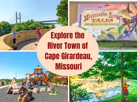 Visit to the Charming River City of Cape Girardeau, Missouri College Tours, Cape Girardeau Missouri, Halloween Train, Gulf Shores Vacation, College Tour, Missouri State University, Santa Express, Cape Girardeau, River City