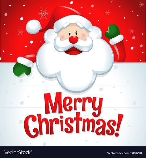 Santa Claus Videos Merry Christmas, Free Printable Christmas Cards, Merry Christmas Santa Claus, Santa Claus Images, White Sign, Merry Christmas Pictures, Santa Pictures, Merry Christmas Images, Merry Christmas Santa