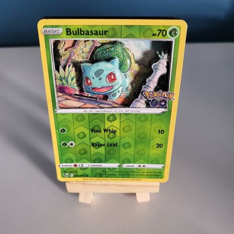 3d pokemon card made from upto 10 cards to create a shadow box 3d Pokemon Cards, Cute Bulbasaur, Vine Whip, Bulbasaur Pokemon, Pokemon Logo, 3d Pokemon, Pokemon Bulbasaur, Pokemon Diy, Halloween Cross Stitch Patterns