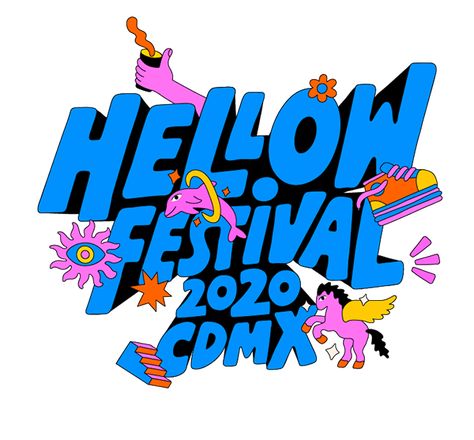 Festival Logos Design, Festival Logo Ideas, Music Festival Graphic Design, Festival Design Ideas, Hellow Festival, Music Festival Logo Design, Festival Photo Ideas, Festival Lettering, Festival Logo Design