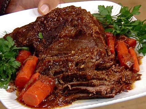 Get this all-star, easy-to-follow Momma Neely's Pot Roast recipe from Patrick and Gina Neely. Pot Roast Recipe, Round Roast, Roast Recipe, Pot Roast Recipes, Roast Recipes, Beef Dishes, Pressure Cooker Recipes, Food Network, Pot Roast