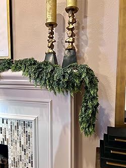 Amazon.com: Waydress 1 Pcs 6ft Christmas Cedar Garland Artificial Green Cedar Garland Faux Cedar Pine Needles Garland for Home Fireplace Indoor Outdoor Holiday Party Decoration : Home & Kitchen Fireplace Indoor Outdoor, Artificial Fireplace, Fireplace Indoor, Cedar Garland, Outdoor Holiday Party, Home Fireplace, Holiday Party Decorations, Pine Needles, Fireplace Decor