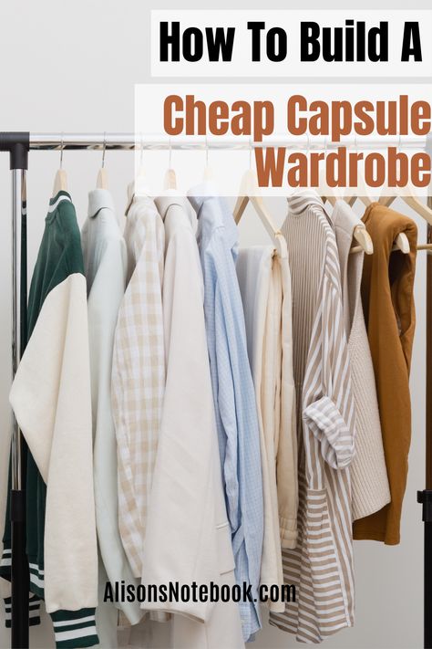 Looking for cheap capsule wardrobe ideas but still want to satisfy your style? Here's a list of budget-friendly outfits! These capsule wardrobe basics can help you stick to your budget without compromising the style. We'll give you the basics of capsule wardrobe building with the help of our capsule wardrobe guide that you can download for FREE! Cheap Wardrobe Ideas, Build Capsule Wardrobe, Capsule Wardrobe Ideas, Cheap Wardrobes, Capsule Wardrobe How To Build A, Friendly Outfits, Ultimate Capsule Wardrobe, Wardrobe Building, Closet Clutter