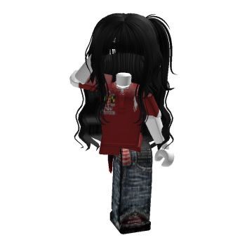 Headless Roblox Avatars, Roblox Avatars Without Headless, Roblox Fits Girl, Roblox Hair Combos, Roblox Girl Avatar, Emo Roblox Outfits, Roblox Gameplay, Rblx Avatar, Roblox Emo Outfits