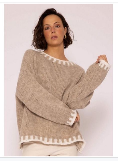 Oversize Pullover, In Italy, Italy, Crochet