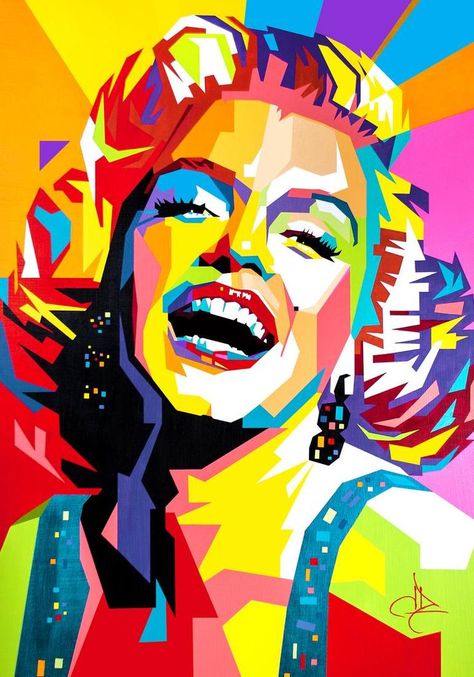 Marilyn - POP-WOW! Painting in 2022 | Pop art portraits, Pop art painting, Pop art images Portrait Celebrity, Pop Art Marilyn, Images Pop Art, Pop Art Face, Marilyn Monroe Pop Art, Andy Warhol Pop Art, ポップアート ポスター, Wpap Art, Pop Art Images