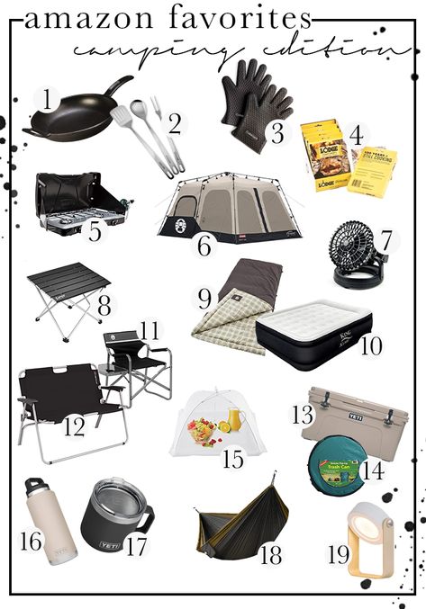 Camping Items Must Have, Minimalist Tent Camping, Amazon Camping Finds, Air Tent Camping, Amazon Camper Must Haves, Camping Amazon Finds, Amazon Camping Must Haves, Tent Camping Must Haves, Camping Minimalist