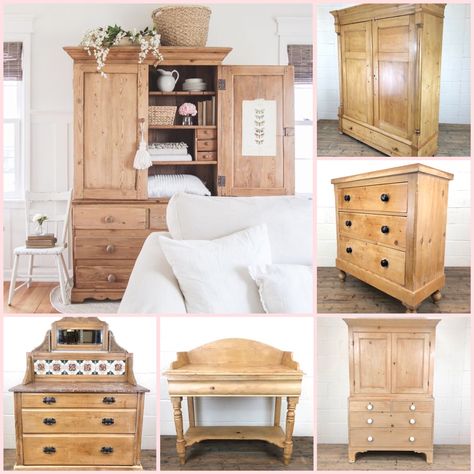 Pine furniture makeover