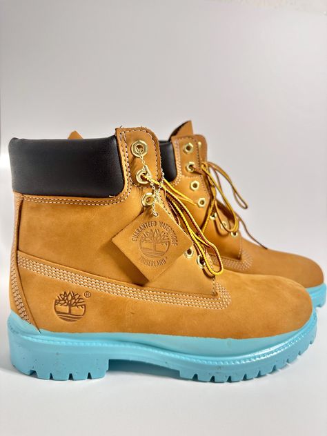 Custom timberland boots