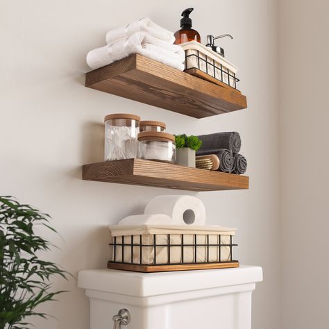 Walnut bathroom vanity