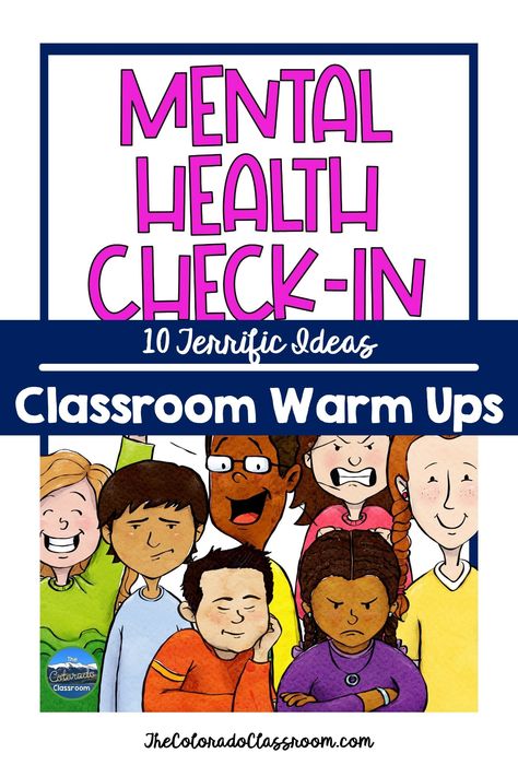 A mental health check-in form is a great way to warm up your class for the day and check in with your students to see how they're doing. For students in upper elementary or middle school, a digital form, completed privately by students, can be eye-opening for teachers and help 5th, 6th, and 7th graders with problems they're facing. Get it today! Middle School Mindfulness Activities, Middle School Call And Response, Wellbeing Check In Classroom, Sel Check In Questions Middle School, Mental/emotional Health Activities Middle School, Health Classroom, Middle School Health, Elementary Health Lessons, Instructional Activities