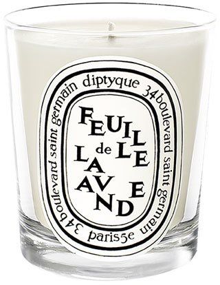 Pin for Later: Turn Your Home Into a Stress-Free Space With These Scented Candles Lavender Diptyque Feuille de Lavande/Lavender Leaf Scented Candle, Size 6.5 oz ($32) Baies Candle, Diptyque Paris, Diptyque Candles, Eucalyptus Candle, Patchouli Scent, Cire Trudon, Vanilla Scented Candles, Elegant Candles, Rose Candle