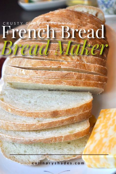 Artisan Bread In Bread Machine, French Bread In Bread Machine Recipe, Oster Bread Machine Recipes Easy, French Bread In Bread Machine, Brioche Bread Machine Recipe, Hamilton Beach Bread Machine Recipes, French Bread Bread Machine, Breadmaker Bread Recipes, Bread Machine French Bread