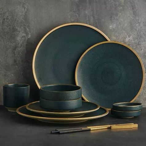 Latest Trends in Modern Tableware Design and Stylish Table Setting Ideas Dinnerware Sets Luxury, Cheap Dinnerware Sets, Western Dishes, Crockery Set, Modern Plates, Modern Tableware, Family Restaurant, Pottery Pot, Tableware Design