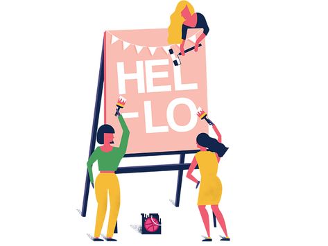 Welcome Illustration, Dribbble Design, Aarhus, Saint Charles, Show And Tell, Visual Identity, Business Planning, Art Room, Global Community