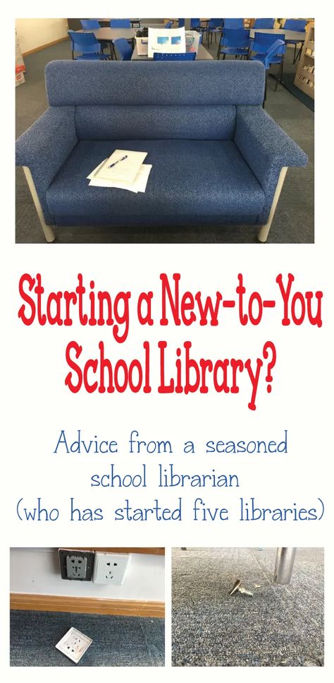 School Library Lessons, Elementary Librarian, School Library Decor, First Days Of School, School Library Design, School Library Displays, Library Media Specialist, Middle School Libraries, Library Media Center