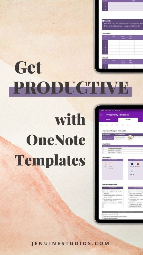 OneNote Productivity & Life Planner Templates everythingplanner #postitmenuplanner #digitalplannerstickers #personalplanner📅 One Note Organization Work, Onenote Planner Templates Free, Onenote Planner Ideas, One Note Templates, Digital Planner Onenote, Microsoft Onenote Templates, Onenote Digital Planner, Onenote Planner, Project Planner Template