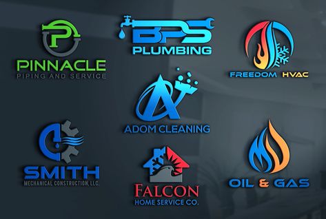 what will you get from me Professional, meaningful and fresh ideas 24 x 7 all time Premium Support. 100% Unique and Remarkable plumbing heating cleaning air conditioning hvac oil gas logo 100% copyright ownership money back guarantee original logo concepts unlimited revisions quick reply all edit and printable files for the design 100% satisfaction guaranteed no mascot logo if need please contact me attribute about work creative eye catching custom logo modern Air Conditioning Logo, Plumbing Logo Design, Plumbing Logo, Web Design Jobs, Find Logo, General Knowledge Book, Unique Logo Design, Oil Gas, Graphic Design Lessons