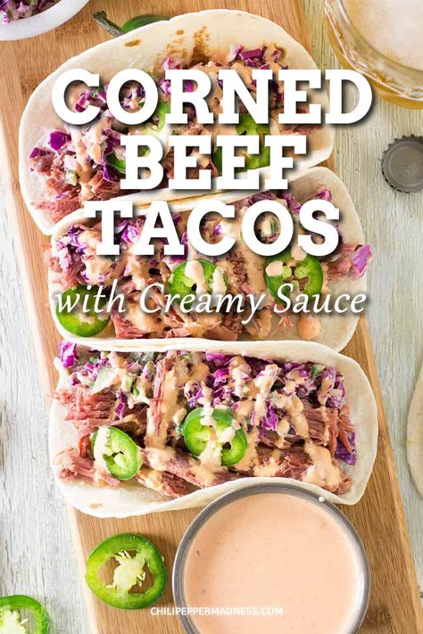 Corned Beef Tacos, Beef Brisket Tacos, Corned Beef Recipes Crock Pot, Corned Beef Leftovers, Best Corned Beef, Creamy Cabbage, Recipes Instapot, Canned Corned Beef, Neuer Wallpaper