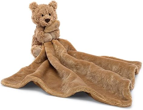 Bartholomew Bear, Cuddly Blanket, Baby Security Blanket, Security Blanket, Baby Store, The Spot, Recycled Fabric, Toffee, Soft Toy