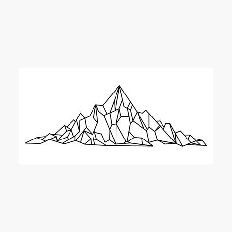 Get my art printed on awesome products. Support me at Redbubble #RBandME: https://www.redbubble.com/i/photographic-print/Geometric-Mountains-by-PositivelyHan/156350265.6Q0TX?asc=u Pixel Mountain, Geometric Nature, Geometric Mountain, Photographic Print, Geometry, Art Projects, Awesome Products, My Art, Embroidery