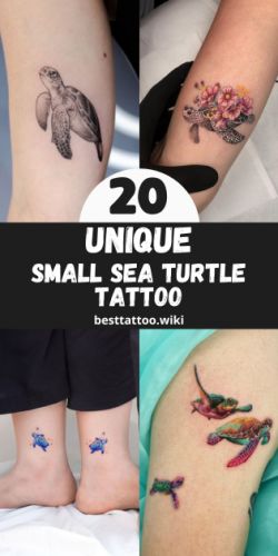 Discover 20 Unique Small Sea Turtle Tattoos for Men and Women - Get Inspired for Your Next Ink in 2024! (102 character Turtle Beach Tattoo, Sea Turtle Arm Tattoo, Small Sea Turtle Tattoos For Women, Sea Turtle Watercolor Tattoo, Small Sea Turtle Tattoo, Turtle Watercolor Tattoo, Cute Turtle Tattoo, Sea Turtle Tattoos, Small Turtle Tattoo