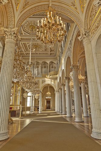 بيوت ملكية, Plakat Design Inspiration, Castle Aesthetic, Castles Interior, Hermitage Museum, Saint Petersburg Russia, Baroque Architecture, St Petersburg Russia, Petersburg Russia