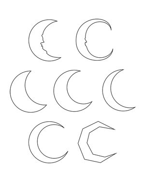 Moon Crescent Drawing, Cresent Moon Drawing Easy, Outline Moon Tattoo, Crescent Moon Shape, Crescent Moon Drawing Simple, How To Draw A Crescent Moon, Crescent Moon Doodle, Moon Tattoo Outline, Moon Outline Tattoo