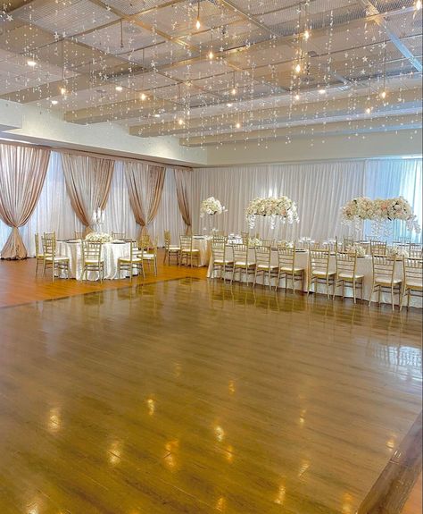 Wedding ballroom decor inspo Ballroom Theme Party, Ballroom Theme, Wedding Ballroom Decor, Ballroom Decor, Wedding Ballroom, Rain Lights, Prom Theme, Ballroom Wedding, Theme Party