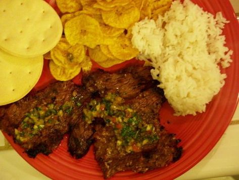 Churrasco Estilo Cubano Recipe - Churrasco Steak - My Big Fat Cuban Family Cuban Steak Recipes, Churrasco Steak Recipe, Cuban Steak, Chimichurri Recipe Steak, Churrasco Steak, Cubano Recipe, Steak With Chimichurri Sauce, Postpartum Diet, Cuban Dishes