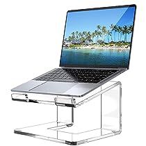 Acrylic Laptop Stand, Laptop Stand For Desk, Laptop Desk Stand, Laptop Riser, Phone Stand For Desk, Laptop Holder, Computer Camera, Computer Stand, Laptop Screen