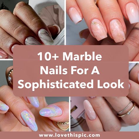 Classy Marble Nails, Marbled Gel Nails, Nude Marble Nail Designs, Marble Gel Nail Designs, Beige Marble Nails, Marble Dip Powder Nails, Natural Marble Nails, Marble Dip Nails, Neutral Marble Nails