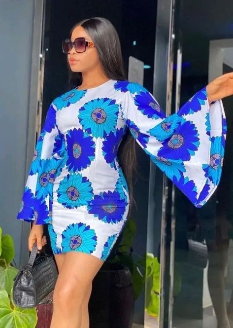 Short Gown Styles with Ankara: Embracing Elegance Styles With Ankara, Simple Short Ankara Dresses, Simple Ankara Short Gown Styles, Simple Ankara Gown Styles, Simple Ankara Gowns, Chitenge Outfits, Simple Dress Styles, Short Gown Styles, Dress African Print