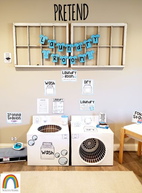 https://www.teacherspayteachers.com/Product/Laundry-Room-Dramatic-Play-9295849?st=2da1a2a871f98623fa09a0899ceae01b Preschool Classroom Play Areas, Teacher Dramatic Play Center, Laundry Preschool Activities, Classroom Dramatic Play Area, Doctors Dramatic Play, Dramatic Play Costumes Diy, Cleaning Dramatic Play Center, Dramatic Play Washer And Dryer, My Home And Family Dramatic Play