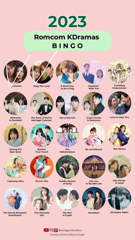 2023 Kdrama Bingo, Romantic K Drama List, Kim Soo Hyun Kdrama List, Kdrama Romcom List, Kdrama Suggestions Romcom, Kdrama Recommendation List Romance, Romcom Kdramas To Watch, Top Kdramas To Watch, My Man Is Cupid Kdrama Poster