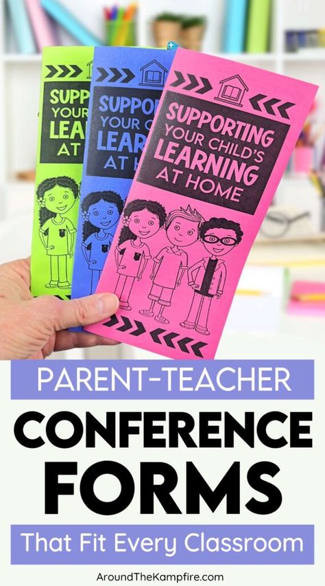 Conference time is coming, and the scramble begins to find forms that work for your classroom. Parent communication isn’t one size fits all and the handouts and forms you need aren’t either. In this post, you find parent-teacher conference forms and handouts that enable you to customize your conference notes, agendas, progress reports, and more to fit the unique needs of your classroom. Parent Teacher Conference Ideas Prek, Parent Teacher Conferences Forms, 2nd Grade Parent Teacher Conferences, Preparing For Parent Teacher Conferences, Parent Teacher Conference Gift Ideas, Parent Teacher Conferences Kindergarten Free Printable, Parent Teacher Conference Preschool, Parent Teacher Conference Strengths And Weaknesses, Parent Teacher Conferences Ideas